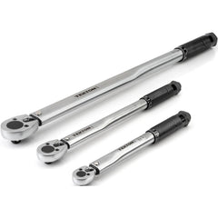 Torque Wrench Set: 3 Pc, Inch