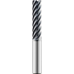 Corner Radius End Mill: 20 mm Dia, 60.00 mm LOC, 3.00 mm Radius, 7 Flute, Solid Carbide