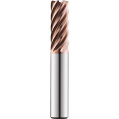 Corner Radius End Mill: 20 mm Dia, 50.00 mm LOC, 4.00 mm Radius, 7 Flute, Solid Carbide