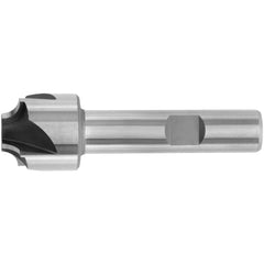 Corner Rounding End Mill: 1/2" Radius, 1-1/2" Dia, 4 Flutes, 25.40 mm LOC, High Speed Steel