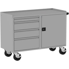 Mobile Work Benches; Bench Type: Deluxe; Depth (Inch): 21; Load Capacity (Lb.