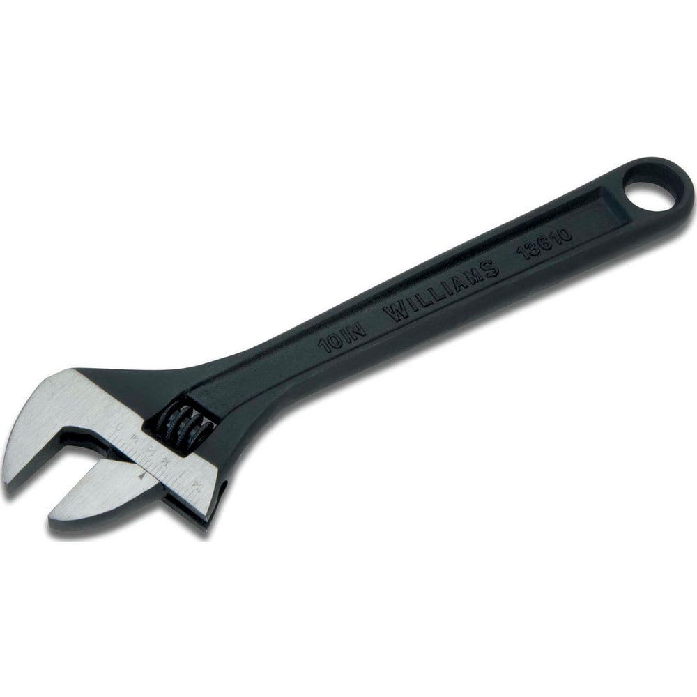 Adjustable Wrench: 18" OAL, 2-3/8" Jaw Capacity