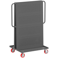 Mobile Work Stands; Stand Type: Mobile A-Frame Lean Tool Cart; Stand Style: A-Frame; Brake Type: Wheel Brake; Leg Style: Fixed; Load Capacity: 1000; Color: Gray; Maximum Height: 62 in