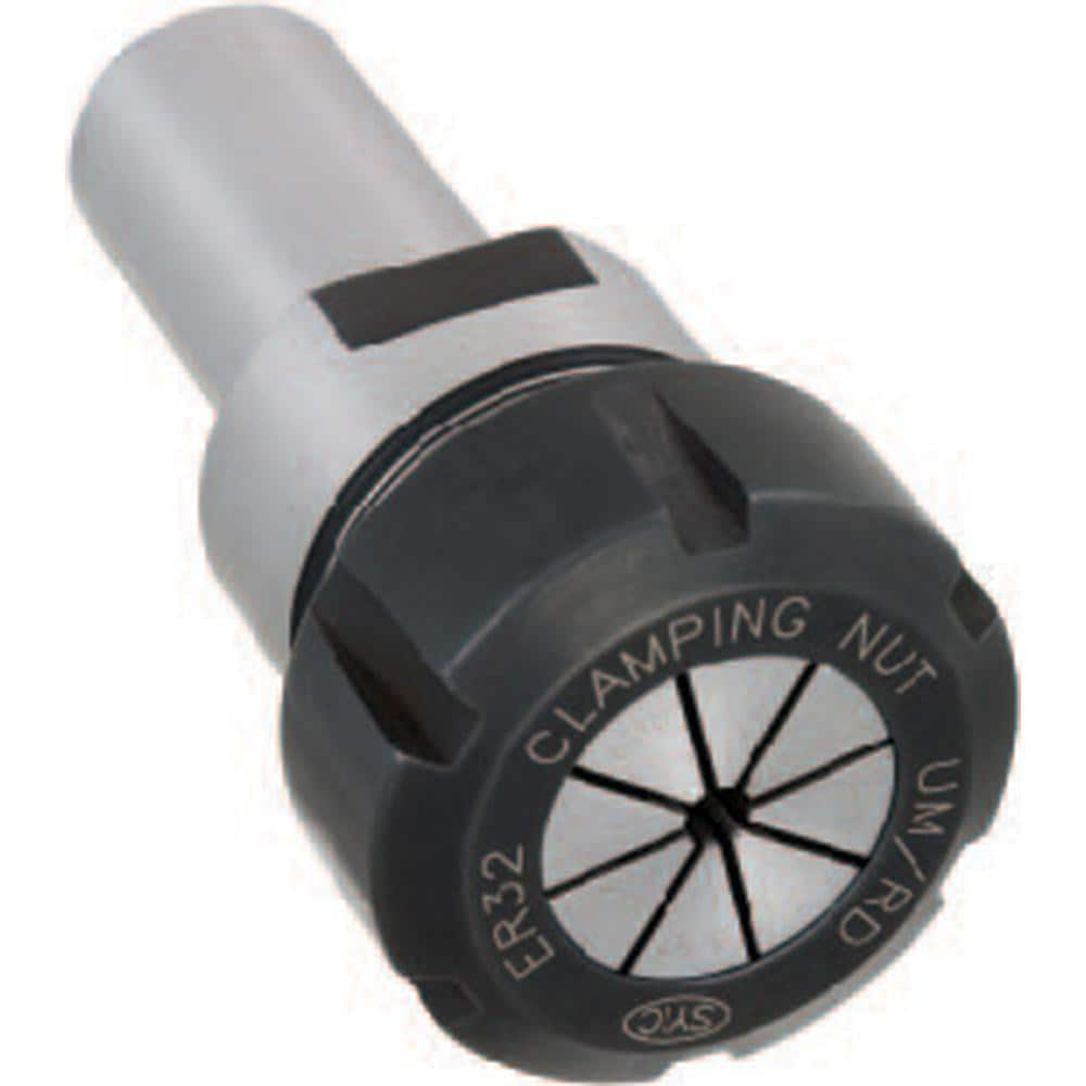 Collet Chuck: 1.10 to 21.00 mm Capacity, ER Collet, 20.00 mm Shank Dia