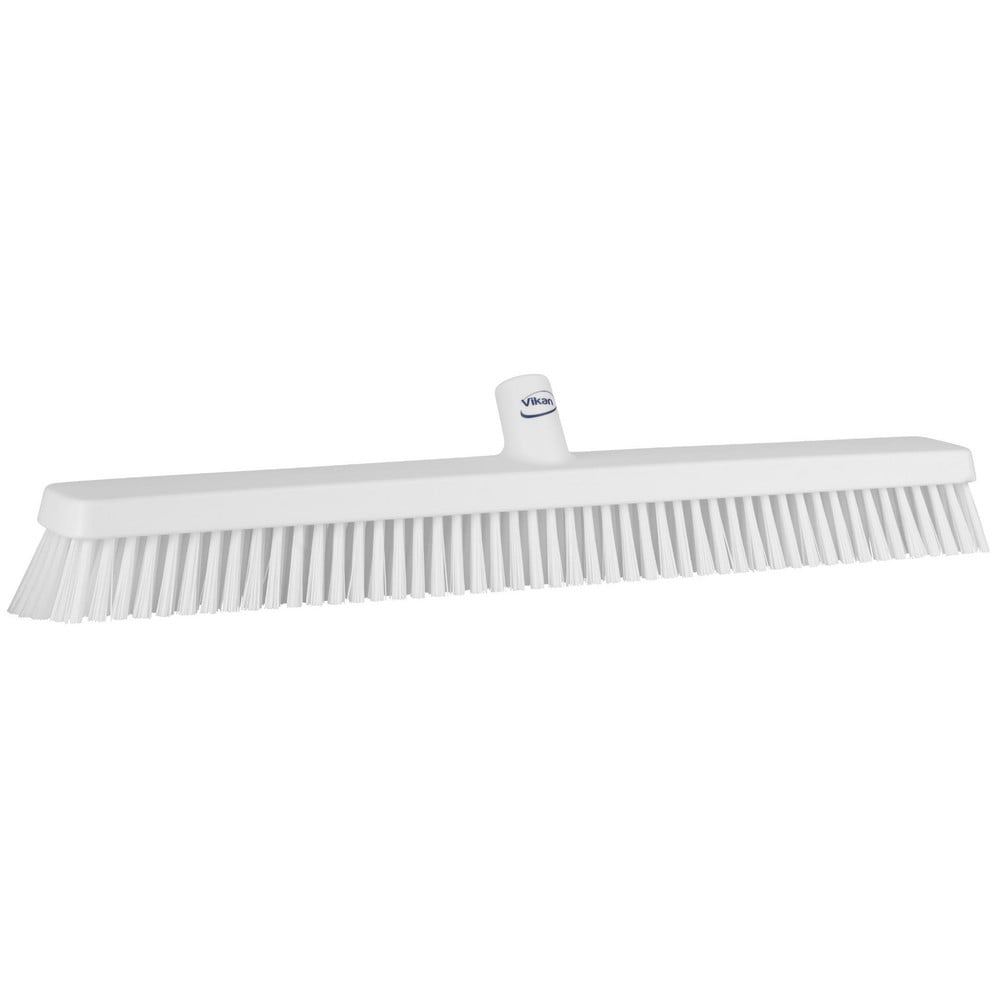 Push Broom: 24.40" Wide, Push Broom, Polyester Bristles