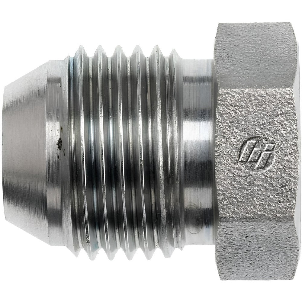 Steel Flared Tube Plug: 1/4-19 Thread