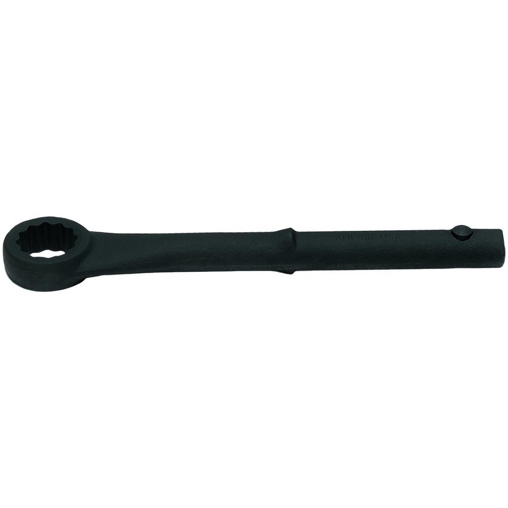 Tubular Box End Wrench: 1-1/16", 12 Point, Single End