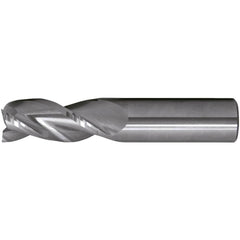 Square End Mill: 1" Dia, 3-1/2" LOC, 3 Flute, Solid Carbide