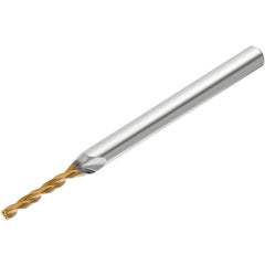 Micro Drill Bit: 2.90 mm Dia, (0.1142"), 139 deg, Solid Carbide