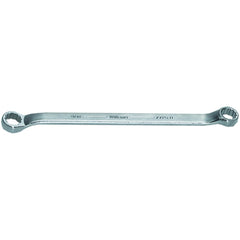 Offset Box End Wrench: 13/16 x 7/8", 12 Point, Double End