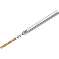 Micro Drill Bit: 2.00 mm Dia, (0.0787"), 139 deg, Solid Carbide