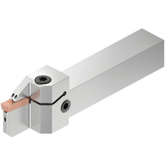 Indexable Grooving/Cut-Off Toolholders; Internal or External: External; Hand of Holder: Left Hand; Maximum Depth of Cut (mm): 17.00; Maximum Groove Width (Decimal Inch): 0.1250