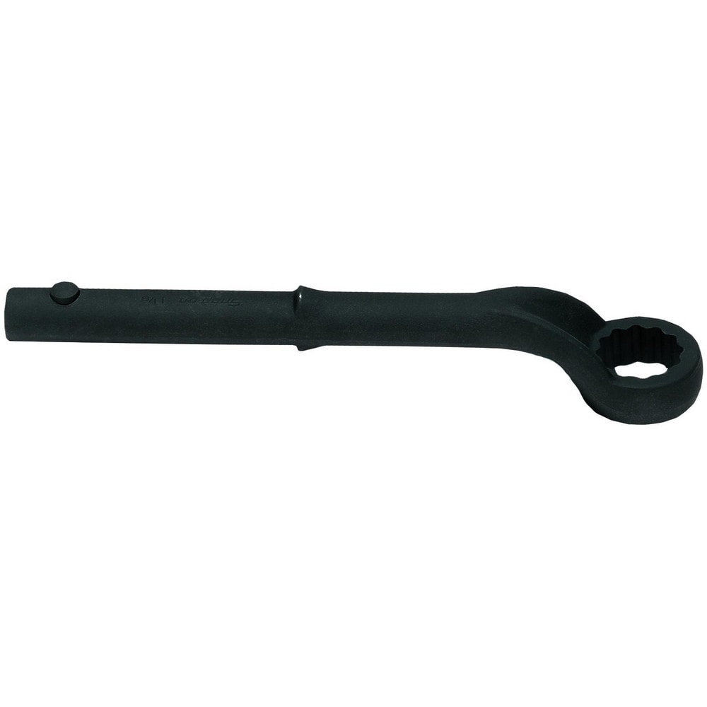 Offset Tubular Box End Wrench: 2-5/8", 12 Point, Single End