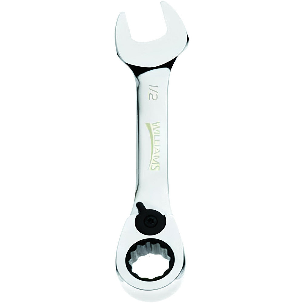 Combination Wrench: 5/8" Head Size, 15 deg Offset