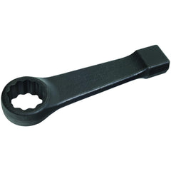 Striking Box End Wrench: 2", 12 Point, Single End