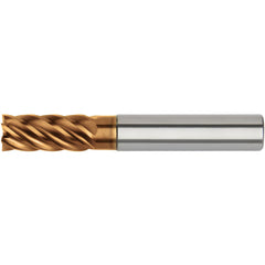 Square End Mill: 16.00 mm Dia, 32.00 mm LOC, 6 Flute, Solid Carbide