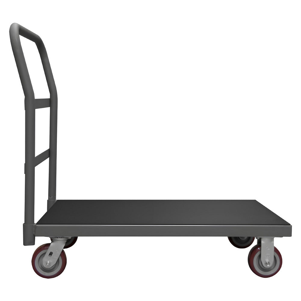 Platform Truck: Steel, 7-7/8" High, 48" Long, 36" Wide