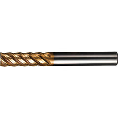 Square End Mill: 3/4" Dia, 2-1/4" LOC, 5 Flute, Solid Carbide