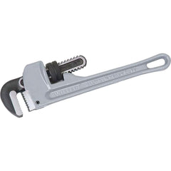 Pipe Wrenches; Wrench Type: Heavy-Duty Pipe; Minimum Pipe Capacity (Inch): 1/8; Maximum Pipe Capacity (Inch): 3-3/4; Overall Length (Inch): 24; Material: Aluminum; Jaw Texture: Serrated, Smooth; Finish: Natural