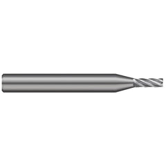 Square End Mill: 3/32" Dia, 5 Flute, Solid Carbide