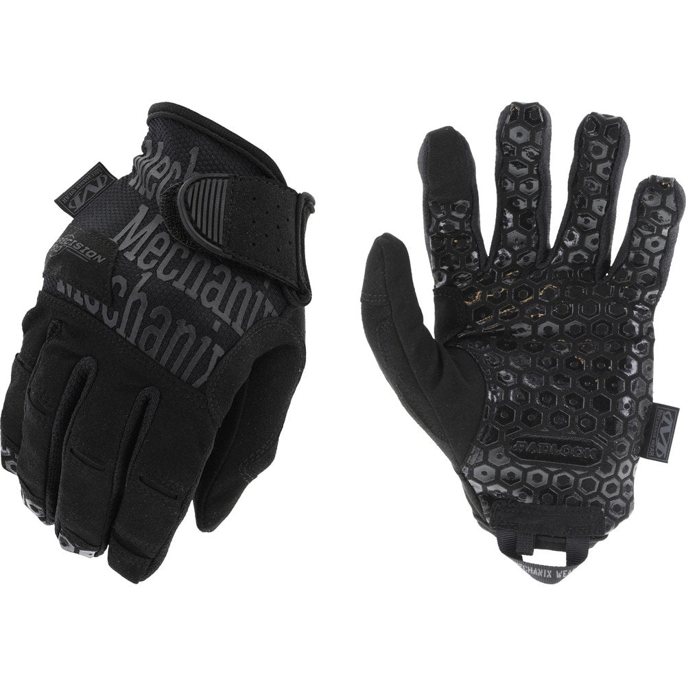 Work Gloves: Mechanix Wear TAA Tactical High Dex Grip, Size Small, Polyester Lined, Synthetic Leather & Silicone, Utility