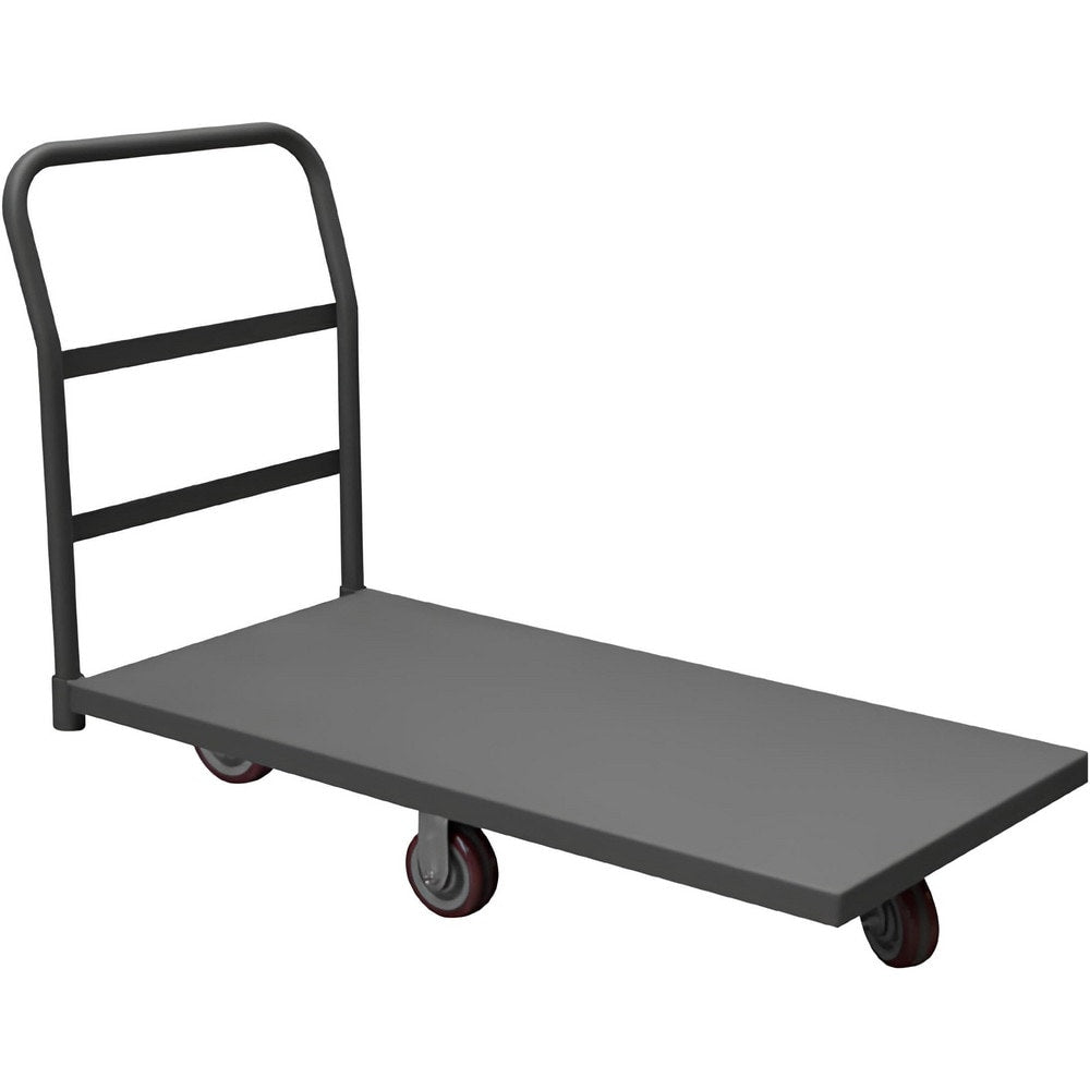 Platform Truck: Steel, 7-3/4" High, 36" Long, 30" Wide