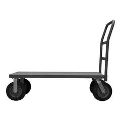 Platform Truck: Steel, 13-13/16" High, 72" Long, 30" Wide