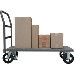 Platform Truck: Steel, 11-1/8" High, 36" Long, 24" Wide