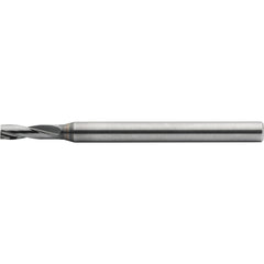 Micro Drill Bit: 2.40 mm Dia, (0.0945"), 180 deg, Solid Carbide