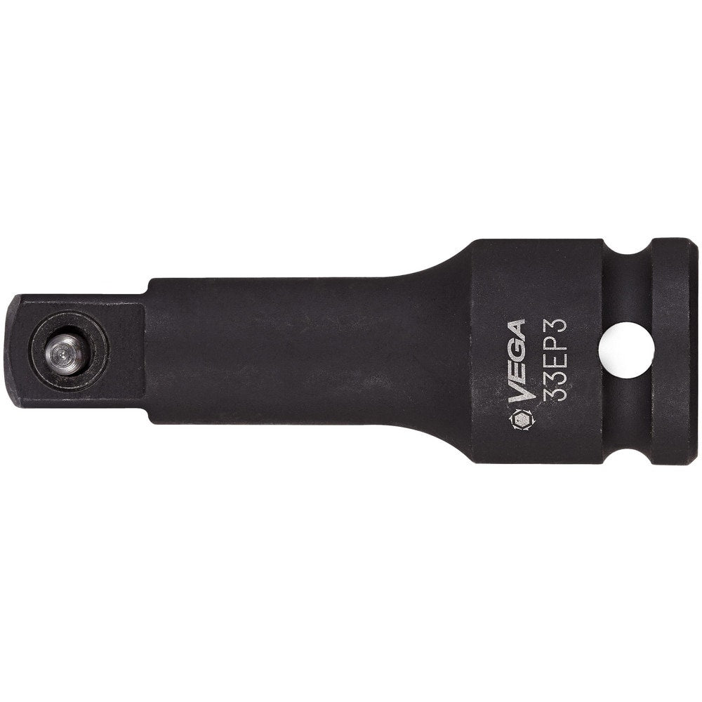 Socket Extensions; Tool Type: Pin Lock Socket Extension; Extension Type: Pin Lock; Drive Size: 1/2; Finish: Manganese Phosphate; Overall Length (Inch): 10; Material: S2 Steel