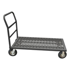 Platform Truck: Steel, 11-3/8" High, 48" Long, 24" Wide