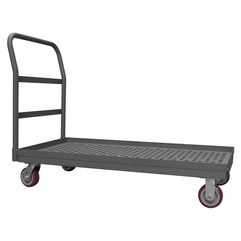 Platform Truck: Steel, 9-1/4" High, 36" Long, 24" Wide