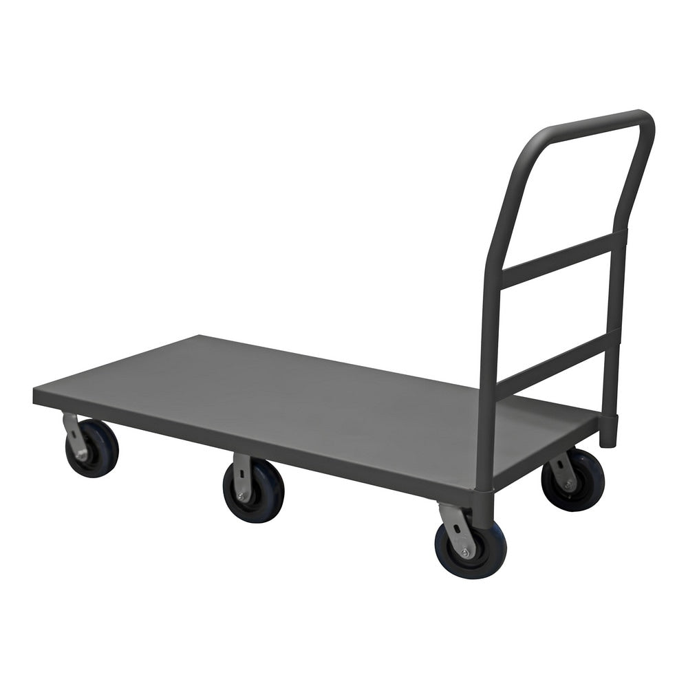 Platform Truck: Steel, 9-1/8" High, 60" Long, 30" Wide