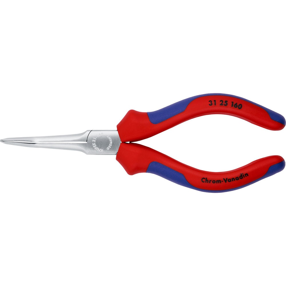 Long Nose Pliers; Pliers Type: Long Nose Pliers; Jaw Texture: Smooth; Jaw Length (Inch): 2-11/64; Jaw Width (Inch): 5/8