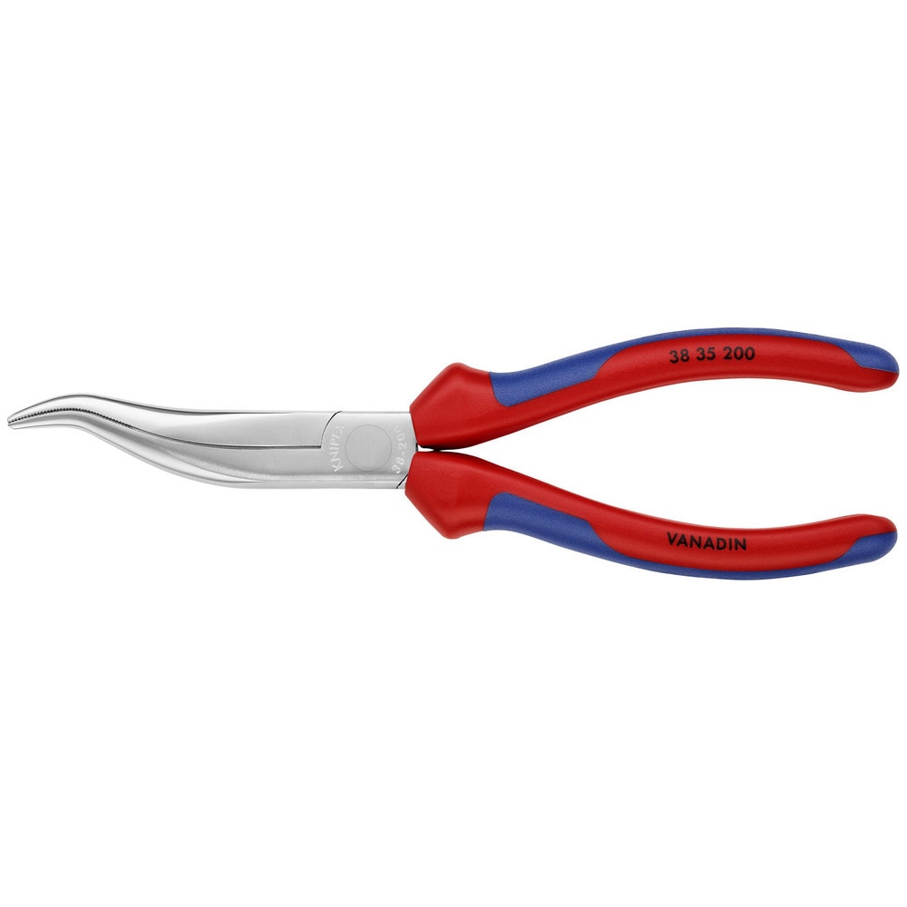 Long Nose Pliers; Pliers Type: Mechanic's Pliers, Long Nose Pliers, Cutting; Jaw Texture: Crosshatch; Jaw Length (Inch): 2-7/8; Jaw Width (Inch): 11/16