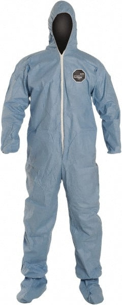 Disposable Coveralls: Flame Protection, Size 2X-Large, 2.4000 oz, ProShield 6 SFR, Hook & Loop Closure