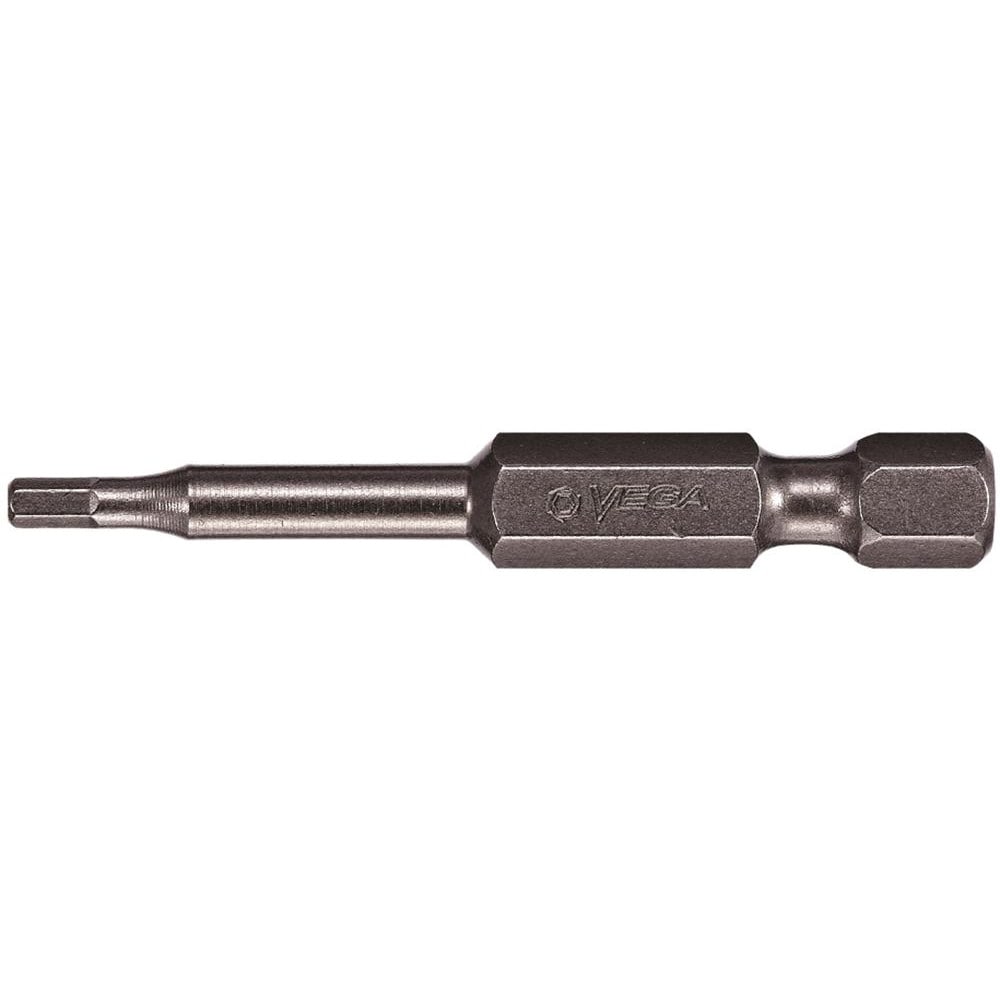 Power Screwdriver Bit: Hex Bit, 1/4" Hex