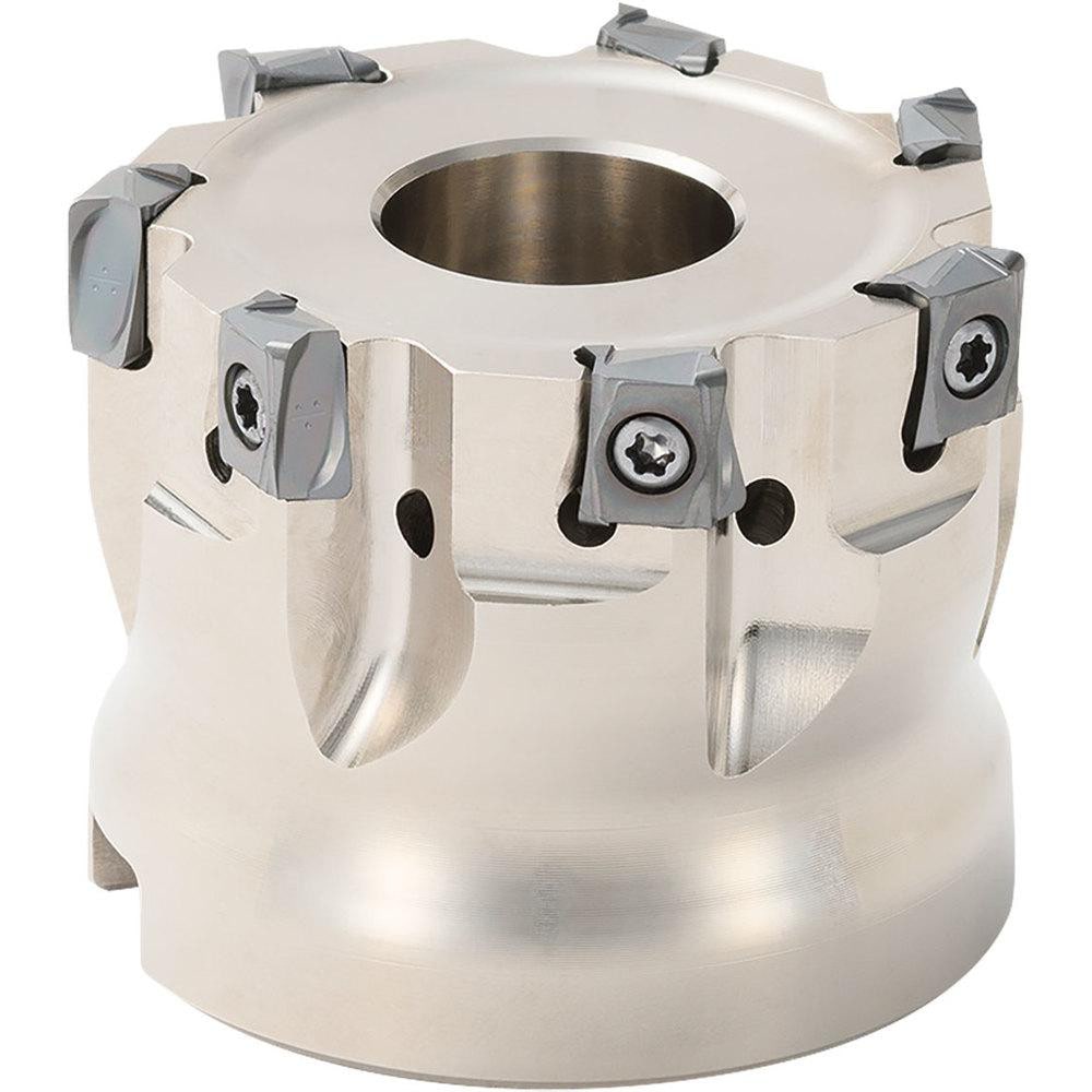 Indexable Square-Shoulder Face Mill:  MA902000R12T4C,  0.7500" Arbor Hole Dia,  0.4724" Max Cutting Depth