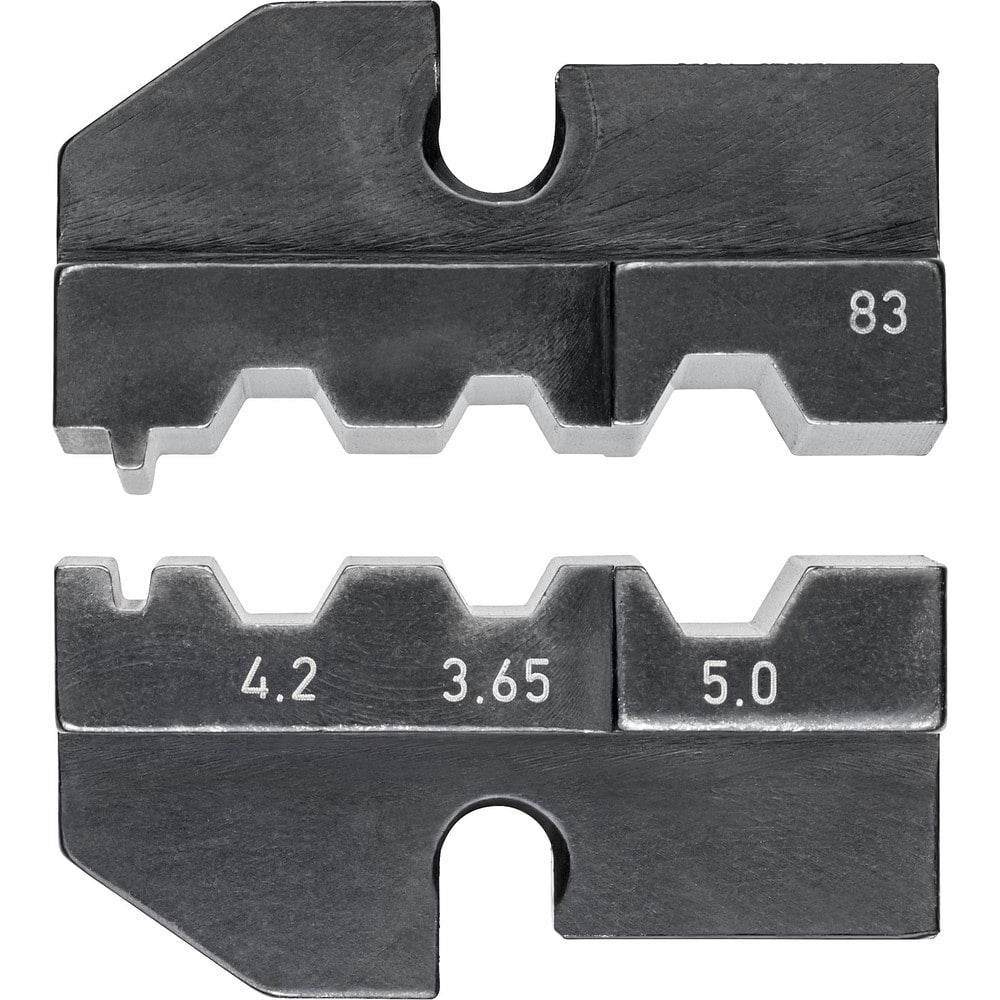 Crimper Dies; Tool Type: Crimping Die; Size: Assorted; Color: Black