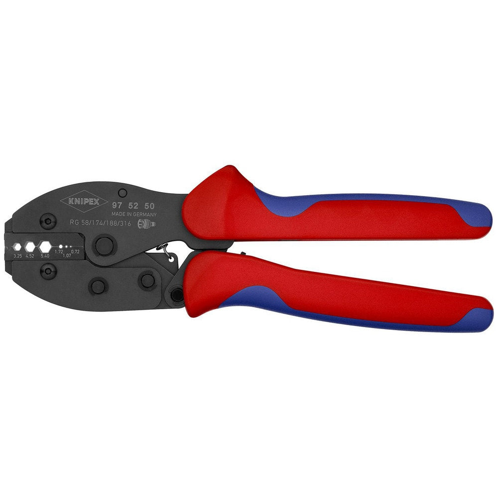 Crimpers; Handle Style: Comfort Grip; Crimper Type: Crimping Pliers; Maximum Wire Gauge: 20; Handle Material: Comfort Grip