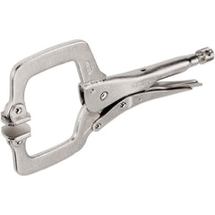 Locking Pliers; Jaw Texture: Smooth; Jaw Style: C-Clamp; Overall Length Range: 10 in & Longer; Overall Length (Inch): 11