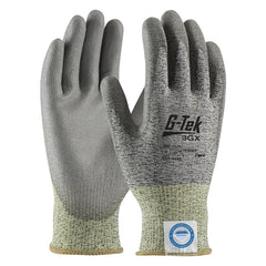 Cut, Puncture & Abrasion-Resistant Gloves: G-Tek 3GX 19-D320, Size Medium, ANSI Cut A3, ANSI Puncture 3, Polyurethane, Dyneema Diamond