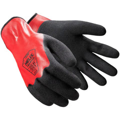 Abrasion Resistant & Cut & Puncture-Resistant Gloves: Helix 3070W, Size Large, ANSI Cut A3, ANSI Puncture 3, Rubber, Polyester