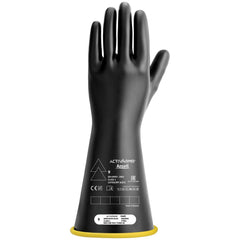 Rubber Linesman Gloves: Activarmr RIG114YBSC, Class 1, Size 3X-Large, 14" Long