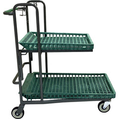 Bar, Panel & Platform Trucks; Truck Type: Garden Cart ; Load Capacity: 500 lb; Platform Profile: Lipped; Platform Style: Perforated