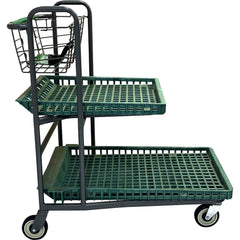 Bar, Panel & Platform Trucks; Truck Type: Garden Cart ; Load Capacity: 500 lb; Platform Profile: Lipped; Platform Style: Perforated