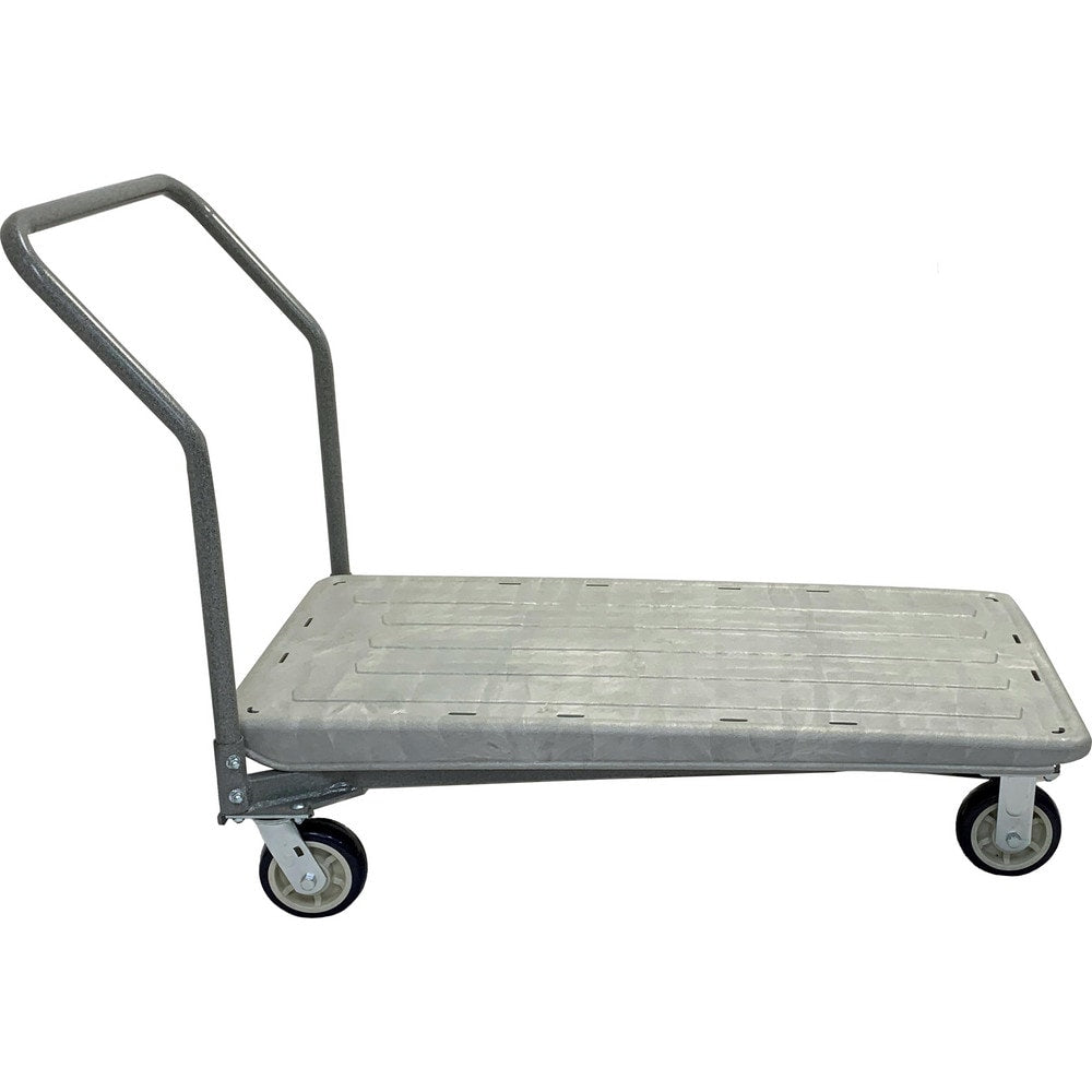 Bar, Panel & Platform Trucks; Truck Type: Flatbed ; Load Capacity: 2200 Lb; Platform Profile: Flushed; Platform Style: Solid