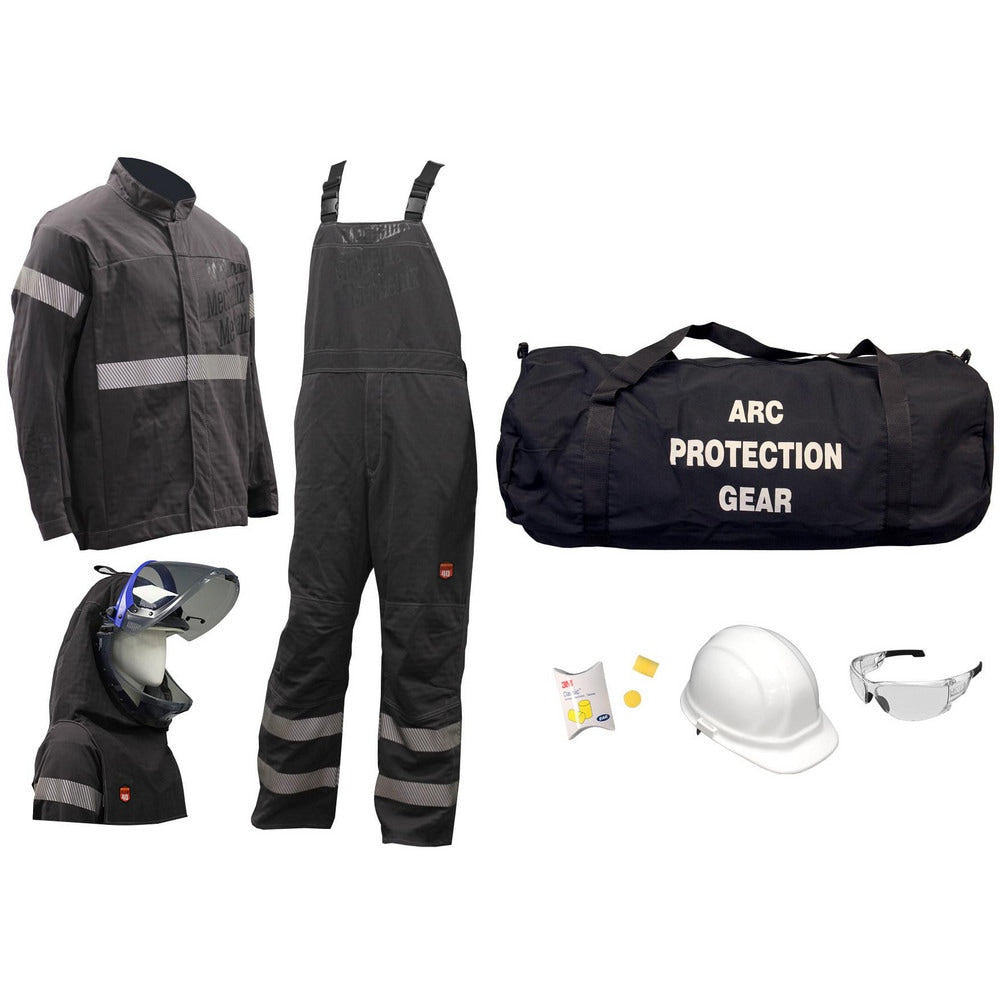 Arc Flash Clothing Kit: Size X-Large, Gore Pyrad, Jacket, Bib Overalls & Hoods