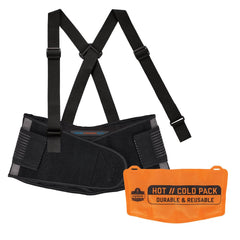 Back Supports; Type: Cold/Heat Therapy; Support Type: Back Support; Closure Type: Hook & Loop; Belt Material: Spandex; Size: 2X-Large; Material: Spandex; Fits Minimum Waist Size (Inch): 42; Belt Width (Inch): 8.5