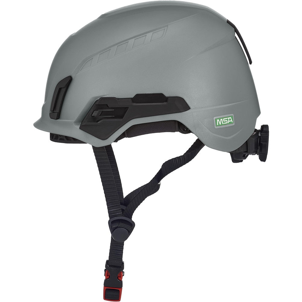 Rescue Helmet:  Ratchet Adjustment,  4-Point Suspension,  ABS